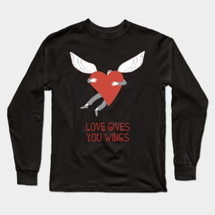 love give you wings Long Sleeve T-Shirt